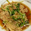★KAZUYO★'s cooksnap of when they made 豚ばら肉と水菜の炒め物.
