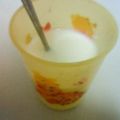 mielxlait's cooksnap of when they made おうちで作ろう！飲むヨーグルト.