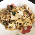 きリん1212's cooksnap of when they made 豚こまのバタポン紫蘇チーズ炒め.