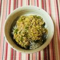 チェックのミニくま's cooksnap of when they made 糸こんにゃくで♪簡単和風ジャージャー麺.