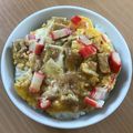 ナガサキさん's cooksnap of when they made お一人様ランチ～レンジで簡単きつね丼.