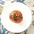 jinmi♪'s cooksnap of when they made 大葉香る♪タコとトマトの冷製パスタ.