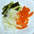 白いぐれーぷ's cooksnap of when they made 新玉ねぎ♪簡単玉ねぎ甘酢漬け入りピクルス.
