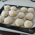 いちご0222's cooksnap of when they made ふわふわ❤練乳ミルクちぎりパン❤粉ミルク.