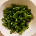 まーさんれなさん's cooksnap of when they made レンジで簡単！インゲンのごま和え～♪.