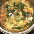 よりさく♡'s cooksnap of when they made 皆大好き♡ニラたまスープ♡.