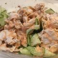 50A's cooksnap of when they made キュウリと豚しゃぶの明太マヨ和え.