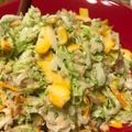 miwskin's cooksnap of when they made 夏白菜、ズッキーニとささみのサラダ.