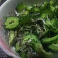 HRMhiromi's cooksnap of when they made さっぱりゴーヤの酢の物.