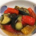 フォーンピーチ's cooksnap of when they made ナスとパプリカの煮浸し♪.