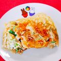sumikko❤'s cooksnap of when they made 肉じゃがチーズオムレツ.