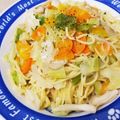 ♪たゆたゆ♪'s cooksnap of when they made 超簡単☆きゃべツナパスタ.