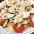 卵せんべい's cooksnap of when they made 色合鮮やか夏野菜たっぷり！豚しゃぶサラダ.