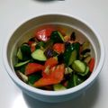 オリオバナ's cooksnap of when they made レンチンで超簡単！なすとトマトのマリネ.