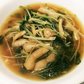 スィーピー♪'s cooksnap of when they made 水菜と油揚げの煮浸し.