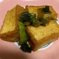 DHA's cooksnap of when they made 厚揚げとネギだけ！簡単節約アバウトレシピ.
