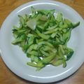 クック8D0BQL☆'s cooksnap of when they made きゅうりのペペロンチーノ炒め☆.