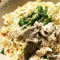 のんのんノンタロス's cooksnap of when they made 【練りゴマ不要】冷凍庫の余り物で！担々麺.