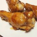 うさももぎ's cooksnap of when they made 黄金比率♪ごはんがすすむ手羽元の照り焼き.