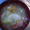 ゆりYO船長's cooksnap of when they made カブとほたてのスープ.