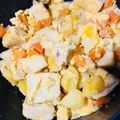 なっちょん♩'s cooksnap of when they made じゃがいもと高野豆腐の卵とじ煮.