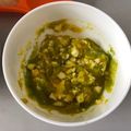 みゅんちゃ's cooksnap of when they made 離乳食中期 南瓜とブロッコリーの白和え☆.