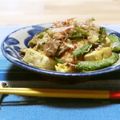 ももいろさくら's cooksnap of when they made 我が家の定番☆ゴーヤチャンプルー.