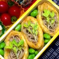 nosso's cooksnap of when they made お稲荷そば.