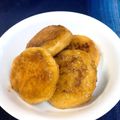 ☆こなモン☆'s cooksnap of when they made バター焼きの いも餅‥甘辛タレ味.