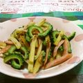 赤い電話's cooksnap of when they made ゴーヤポテト.