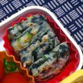 nosso's cooksnap of when they made ワカメとオクラのチヂミ.