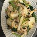まゆまルイ's cooksnap of when they made 小松菜としめじと豚肉の中華炒め.