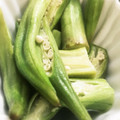 むちmuchiko's cooksnap of when they made 簡単おつまみ＊オクラのレンジ蒸し。.