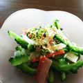 ちゅーりっぷママ☆'s cooksnap of when they made ゴーヤーと玉ねぎの酢の物.