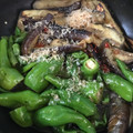 クックLJX5K4☆'s cooksnap of when they made 市販の麺つゆで、茄子とししとうの揚げ浸し.