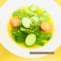 賀古遥's cooksnap of when they made サラダ野菜のスープ.