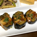 ＊＊天然水＊＊'s cooksnap of when they made 茄子の厚揚げはさみ焼き.