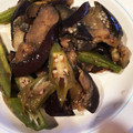 はに333's cooksnap of when they made 簡単☆ナスとオクラの煮びたし.