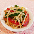 Richland☆Y's cooksnap of when they made 彩りに！簡単 もやし炒め.