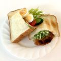 じゅんたろうMAX's cooksnap of when they made 簡単ランチ☆食パンピタパン☆.