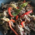 クックXCXUJ1☆'s cooksnap of when they made 牛肉とパプリカのしぐれ煮✿作り置き◎.
