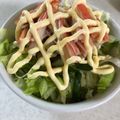 もきち☆'s cooksnap of when they made なんちゃって●カニ丼●ど～んtoサラダ風.