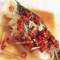 280円's cooksnap of when they made 台湾料理「清蒸鱈魚」をレンジで時短に再現.