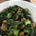 ドラえもんえもん's cooksnap of when they made レンチンでラクラク★モロヘイヤオクラ納豆.