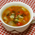 tokotann's cooksnap of when they made こくうま☆鶏皮のミネストローネ！.