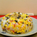 ♡礼♡'s cooksnap of when they made 野沢菜漬けと干しエビの炒飯.