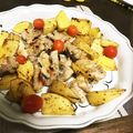 68歳パパ爺's cooksnap of when they made 【鶏モモとじゃが芋のレモンソテー】.