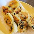 ひろねぇちゃん's cooksnap of when they made 簡単お弁当にも☆はんぺんWチーズノリマヨ.