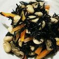 cookあやたく's cooksnap of when they made 麺つゆで味付け簡単♡大豆とひじきの煮物♡.