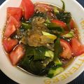 まゆげっと's cooksnap of when they made クラゲとワカメとキュウリのヘルシー酢の物.
